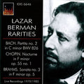 Bach,j.s. / Berman - Lazar Berman Rarities - Music CD