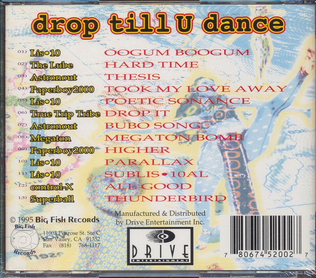 The Lube, Megaton, Paperboy2000, Etc. - Drop Till U Dance Music CD