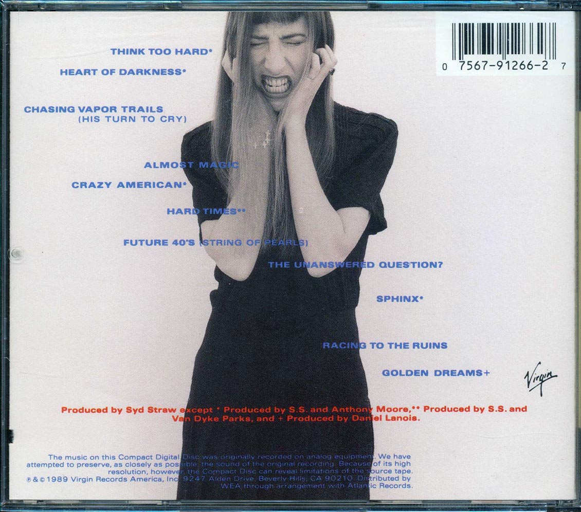 Syd Straw  - Surprise Music CD