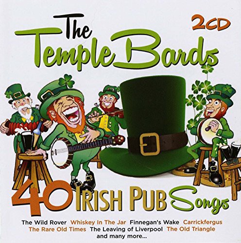Temple Bards - 40 Irish Pub Songs - Music CD