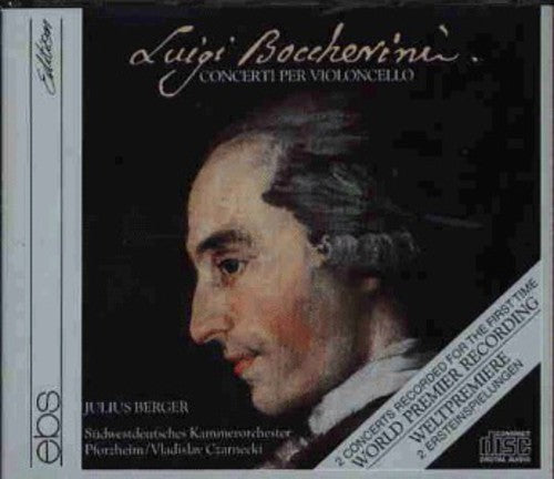 Boccherini / Berger / Czarnecki - Complete Cello Cti: Contains Ebs #6055,6056,6057 - Music CD