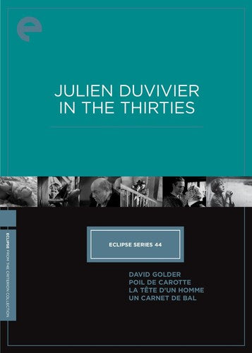 Criterion Collection - Eclipse 44: Julien Duvivier In The Thirties/dvd - DVD
