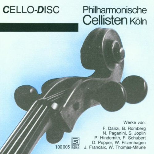 Danzi - Philharmonische Cellisten Koln - Music CD