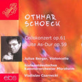 Schoeckothmar / Berger / Czarnecki / Sudwestdt - Concert For Violon Cello & Str - Music CD