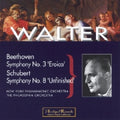 Beethoven / Walter - Sinfonie 3 Schubert 8 - Music CD