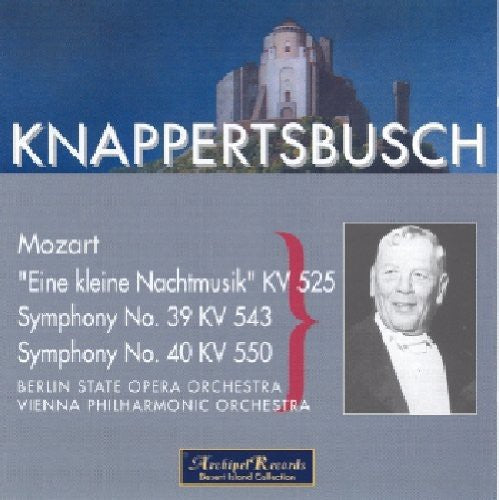 Mozart / Knappertsbusch - Sinfonie 39 & 40 Kleine N - Music CD