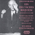 Brahms / Furtwangler - Ein Deutsches Requiem - Music CD