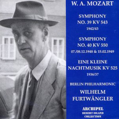 Mozart / Furtwangler - Sinfonien 39 & 40 Kl. - Music CD