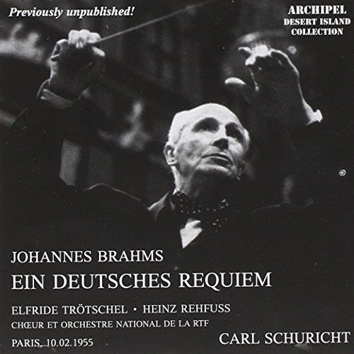 Brahms / Schuricht - Ein Deutsches Requiem - Music CD