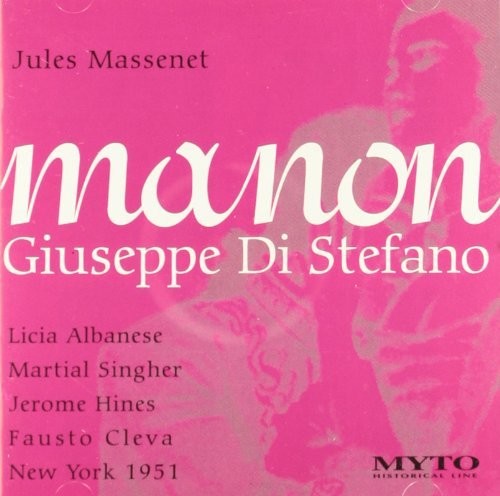 Massenet / Di Stefano - Manon-albanese Di Stefano - Music CD