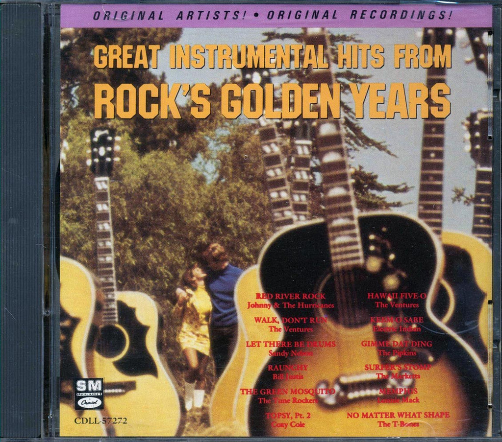 Sandy Nelson, The Ventures, Bill Justis, Etc. - Great Instrumental Hits From Rock's Golden Years Music CD
