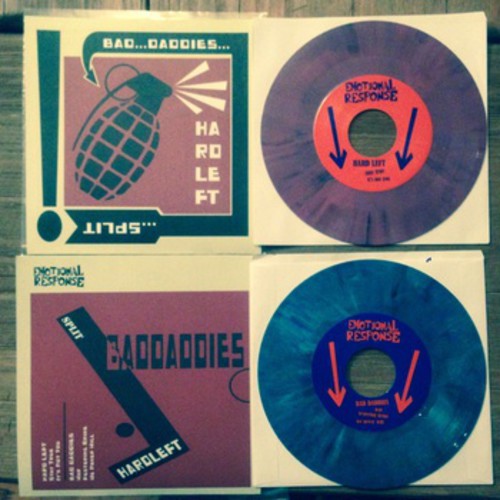 Hard Left / Bad Daddies - Split - Vinyl Record