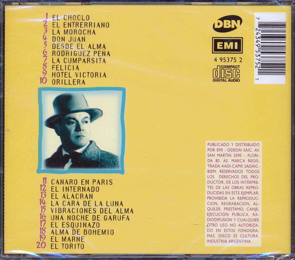 Francisco Canaro - Tangos Del Tiempo Viejo Music CD