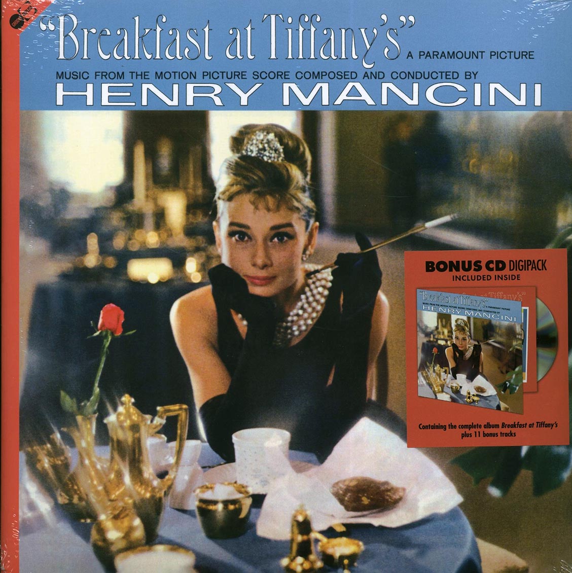 Henry Mancini - Breakfast At Tiffany's: Music From The Motion Picture Score (+11 bonus tracks) (ltd. ed.) (180g) (incl. CD) Vinyl Record