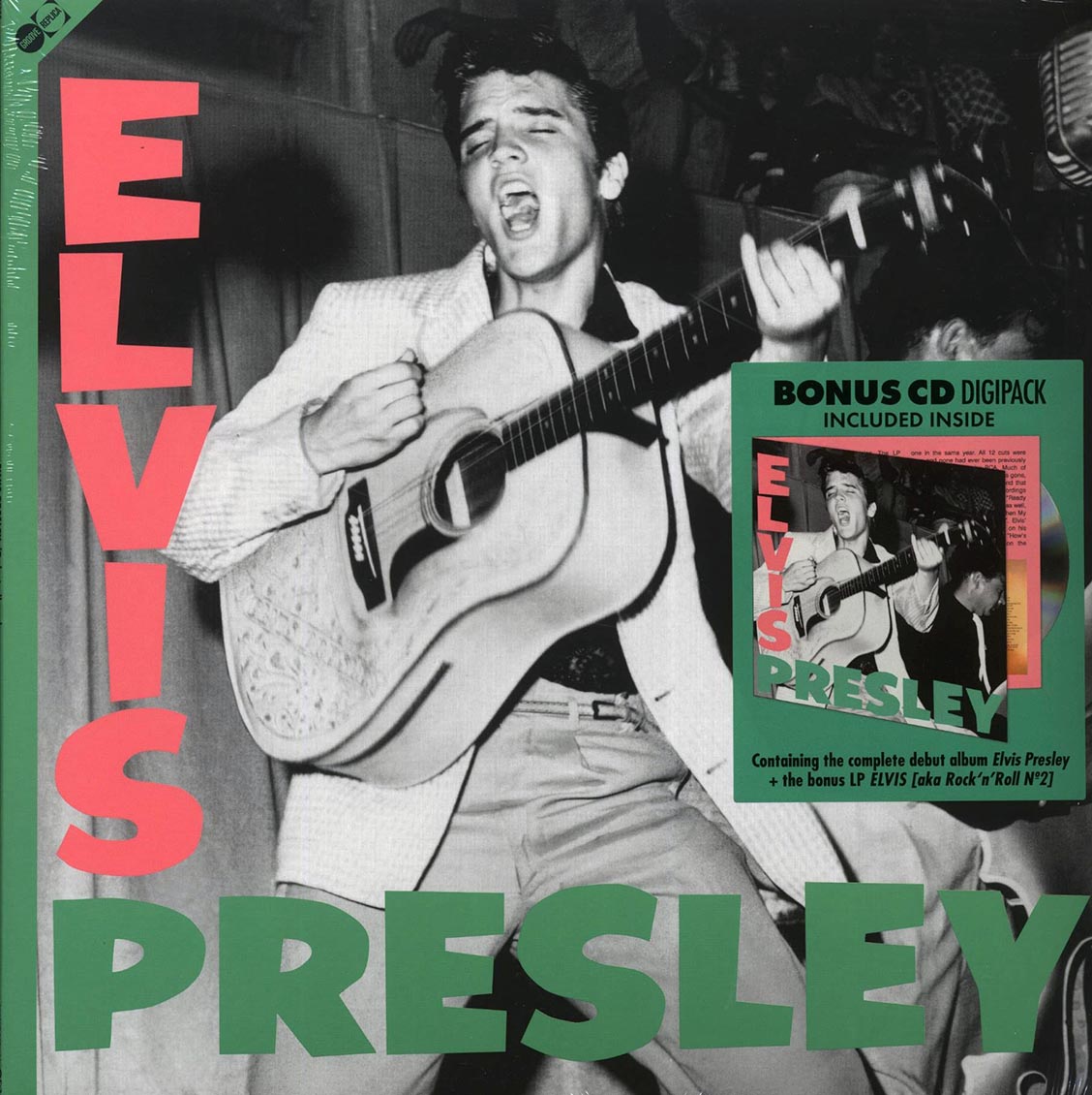 Elvis Presley - Elvis Presley (+4 bonus tracks) (ltd. ed.) (180g) (incl. CD) Vinyl Record