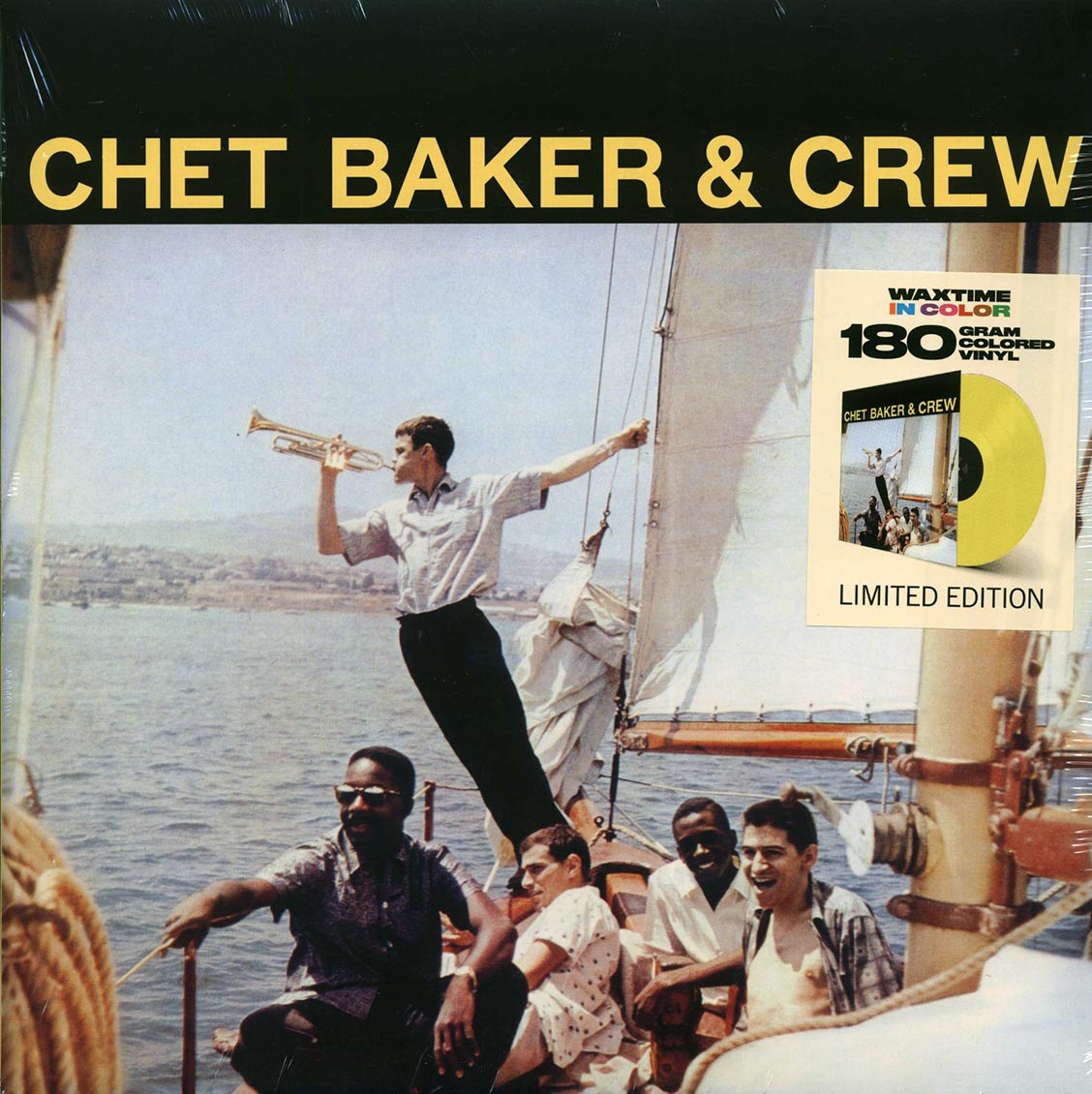 Chet Baker - Chet Baker & Crew (+bonus track) (ltd. ed.) (180g) (yellow vinyl) Vinyl Record