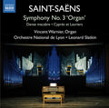 Saint-saens / Warnier / Slatkin - Sym 3 Organ Sym Danse Macabre Cypres Et Lauriers - Music CD