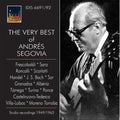 Frescobaldi / Bach / Granados / Segovia - The Very Best Of Andres Segovia - Music CD