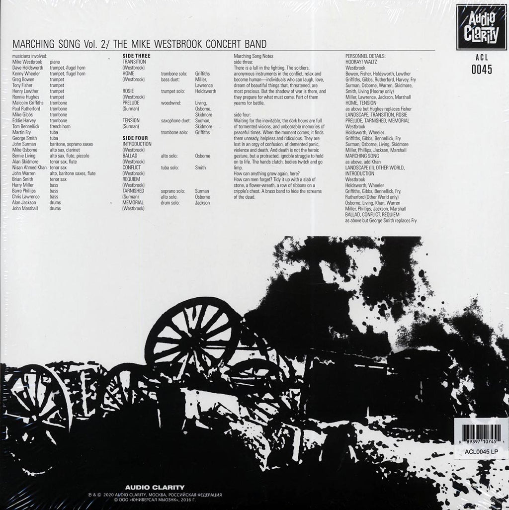 The Mike Westbrook Concert Band - Marching Song Volume 2 (180g) Vinyl Record