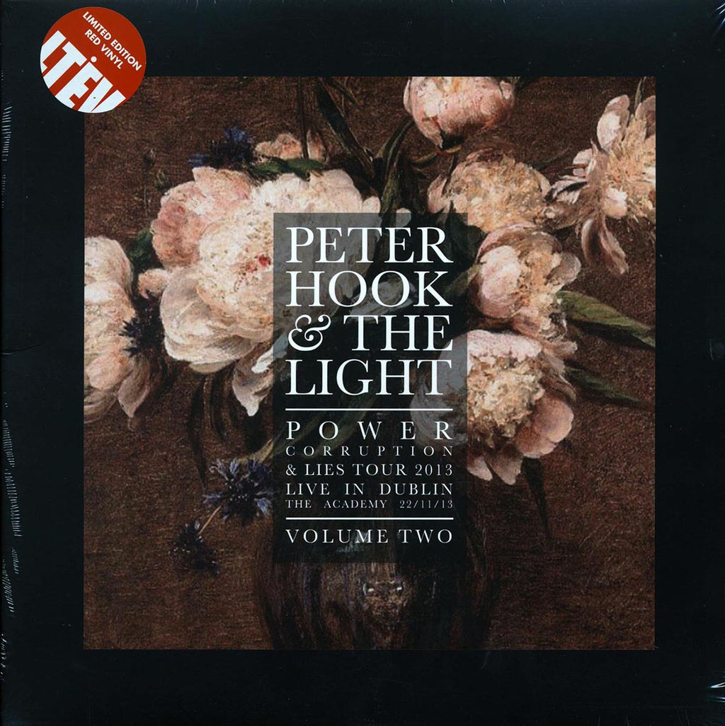 Peter Hook & The Light - Power, Corruption & Lies Tour 2013 Volume 2: Live In Dublin, The Academy, 22/11/13 (RSD 2017) (ltd. ed.) (red vinyl) Vinyl Record