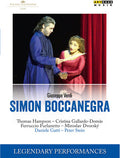 Verdi / Hampson / Orchestra & Chorus Of The Wiener - Simon Boccanegra (legendary Performances) - DVD