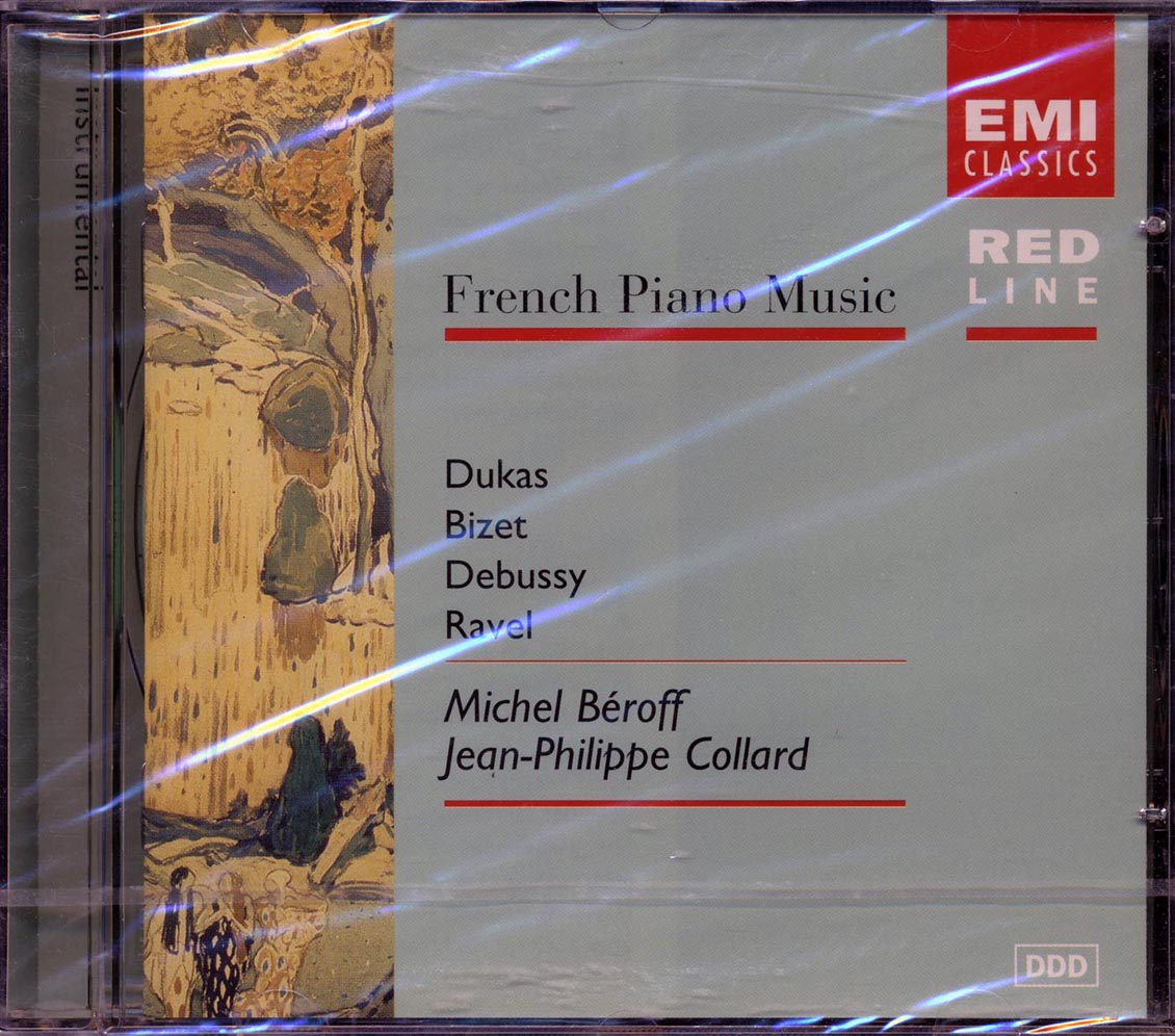 Jean-Philippe Collard, Michel Beroff - French Piano Music Music CD