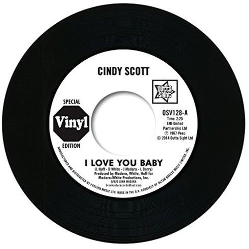 Scott,cindy - I Love You Baby / In Your Spare Time - Vinyl Record