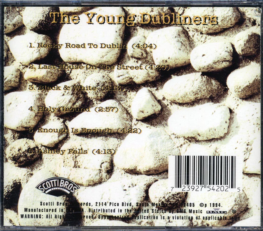 Young Dubliners - Rocky Road Music CD