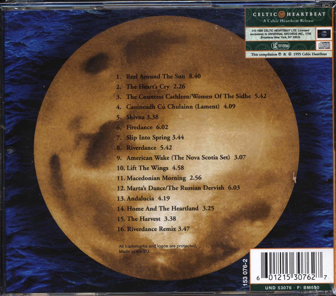 Bill Whelan - Riverdance: Music From The Show Music CD