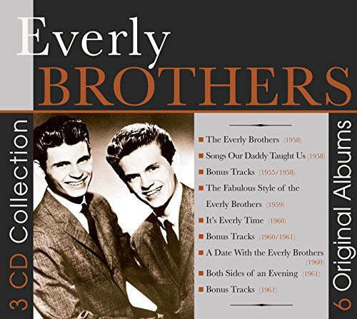 Everly Brothers - Everly Brothers-6 Orig. Albums - Music CD