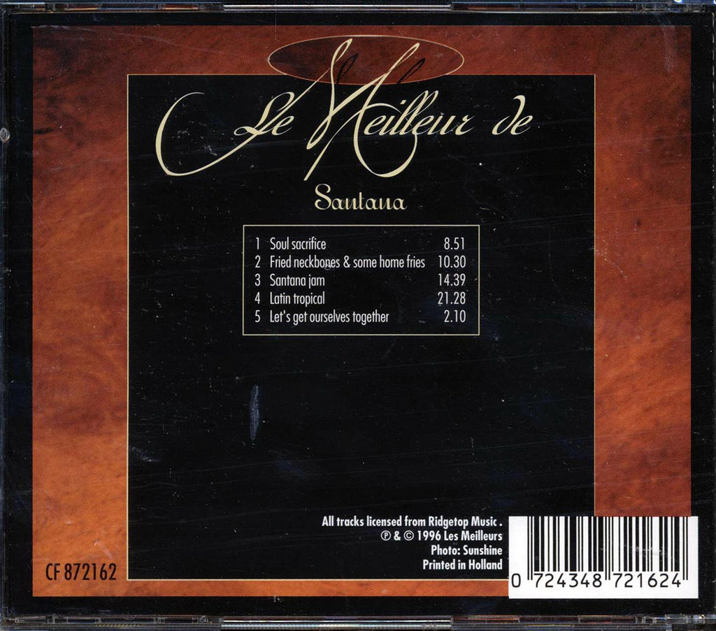 Santana - Le Meilleur De Santana Music CD