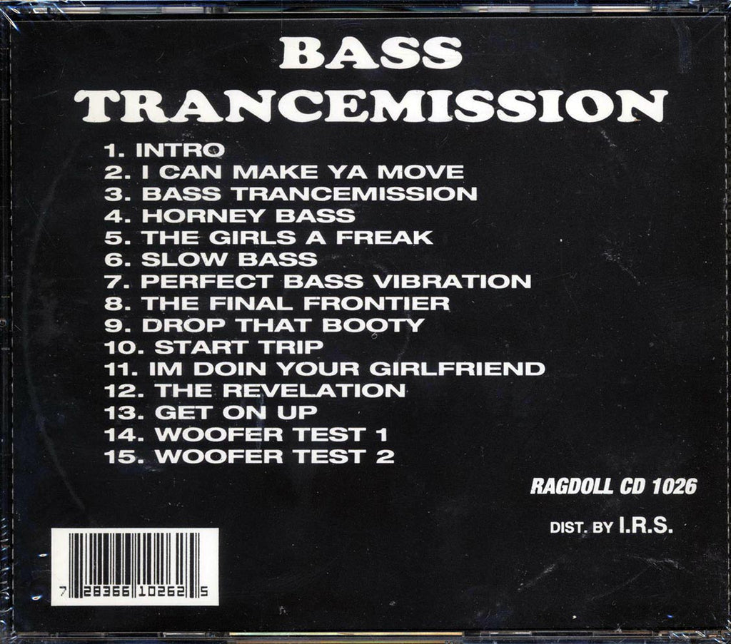 Statik AKA Adam Feinsilver - Bass Trancemission Music CD