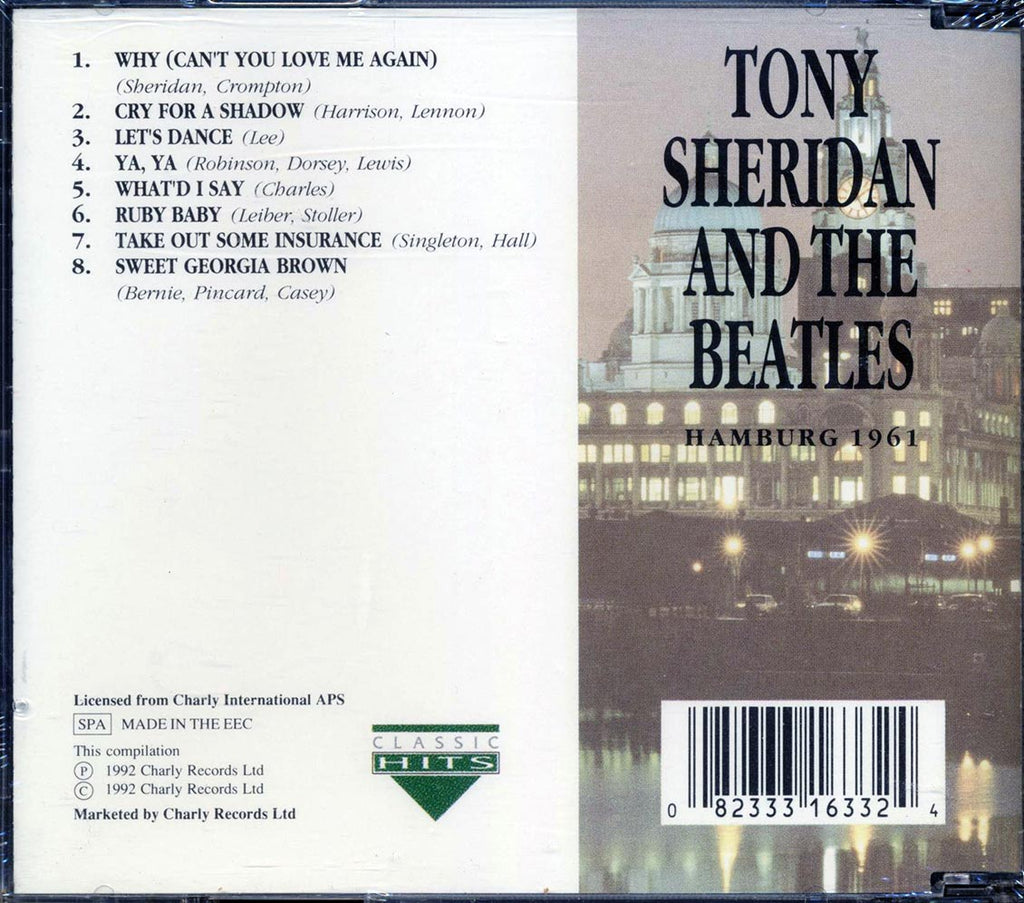Tony Sheridan, The Beatles - Hamburg 1961 Music CD