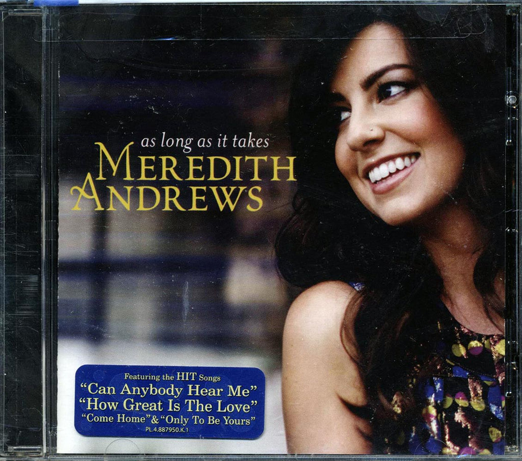 Meredith Andrews - As Long As It Takes Music CD