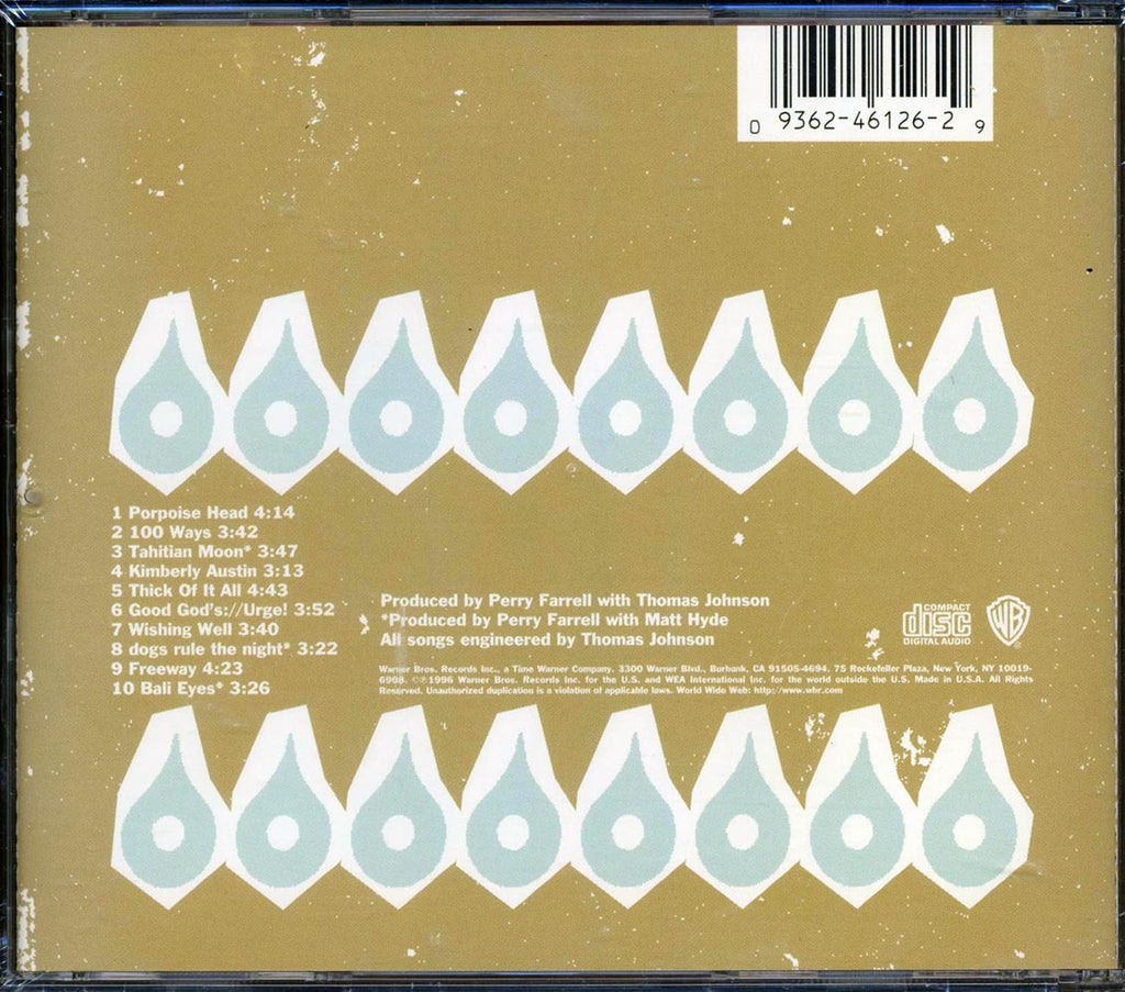 Porno For Pyros - Good God's Urge Music CD