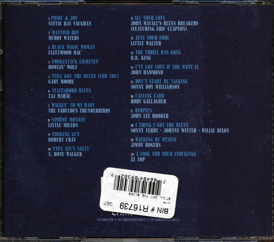 Muddy Waters, Fleetwood Mac, John Lee Hooker, Etc. - Still Got The Blues Music CD