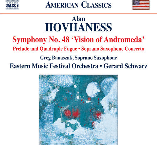 Hovhaness / Banaszak / Schwarz - Works For Orch & Soprano Saxophone - Music CD