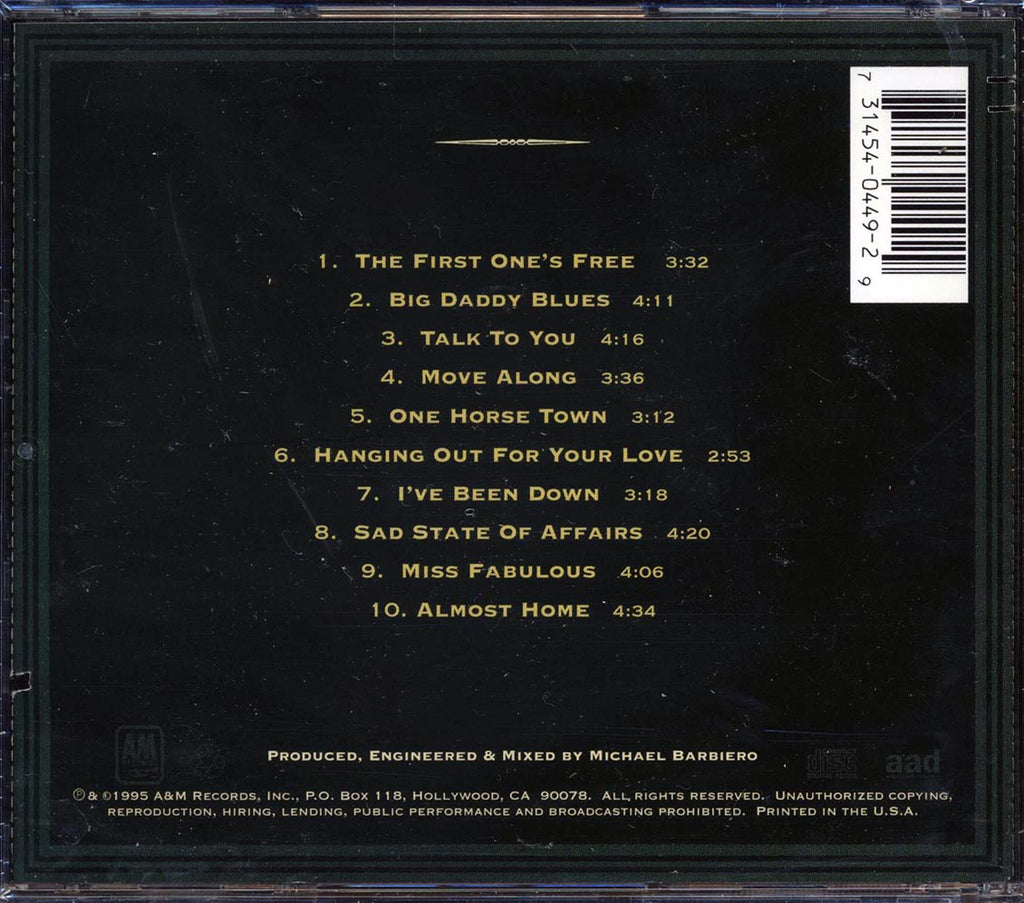 Jono Manson Band - Almost Home (marked/ltd stock) Music CD