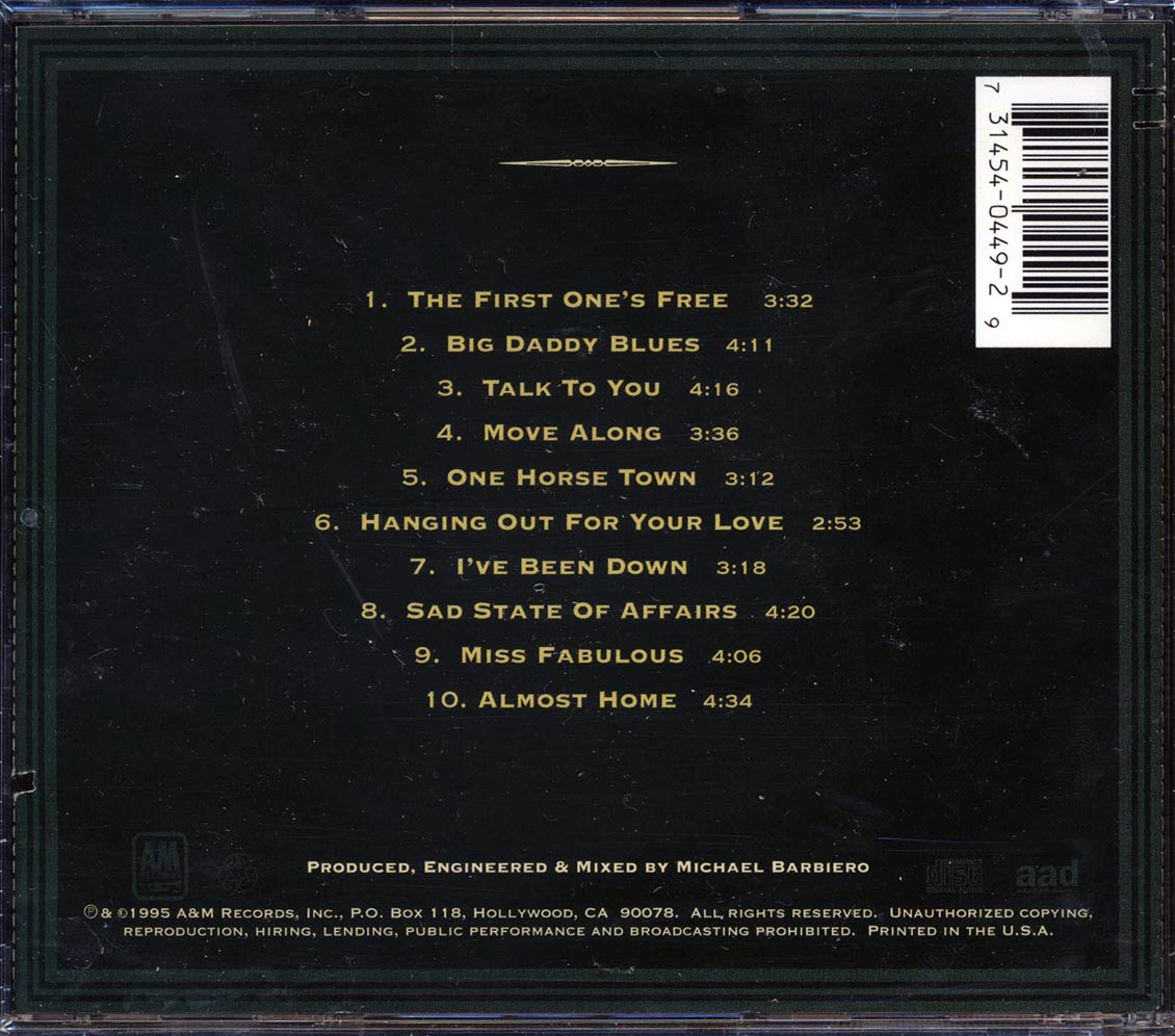 Jono Manson Band - Almost Home (marked/ltd stock) Music CD