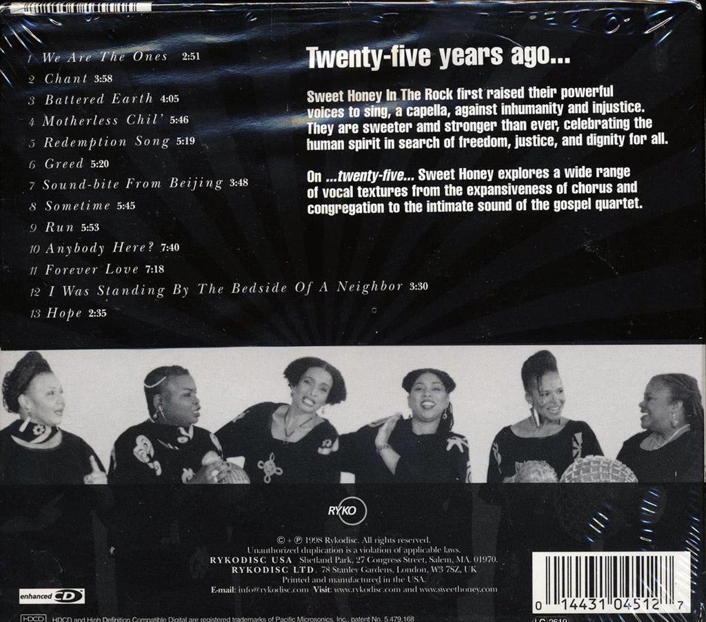 Sweet Honey In The Rock - Twenty-Five Music CD