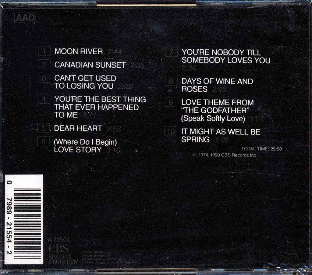 Andy Williams - Moon River Music CD