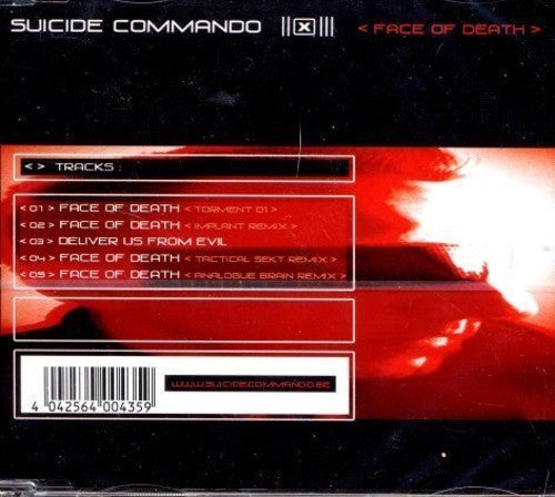 Suicide Commando - Face Of Death - Music CD
