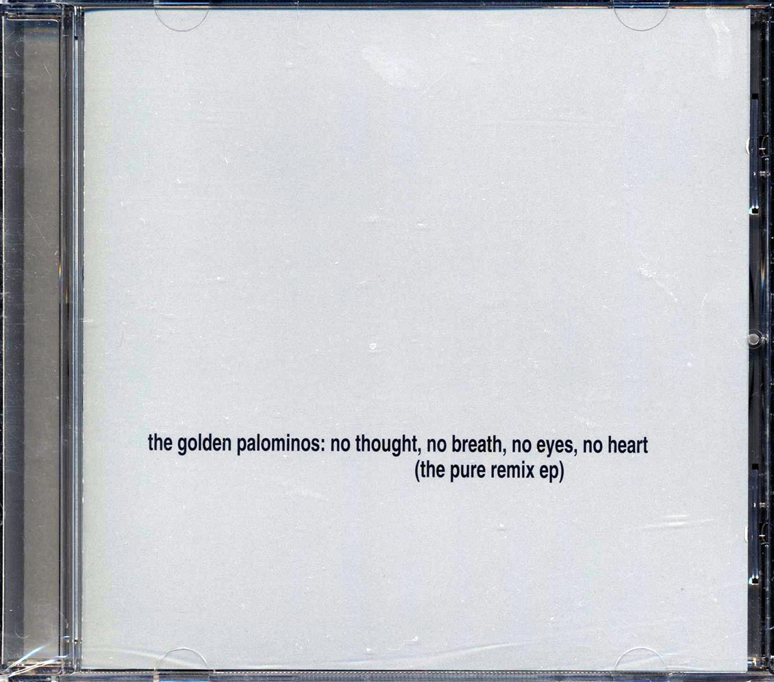 The Golden Palominos - No Thought, No Breath, No Eyes, No Heart: The Pure Remix EP Music CD
