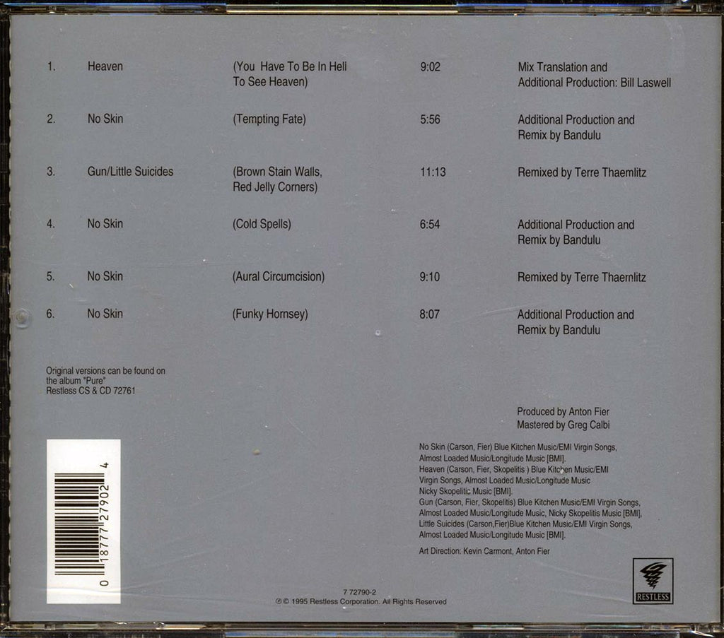 The Golden Palominos - No Thought, No Breath, No Eyes, No Heart: The Pure Remix EP Music CD