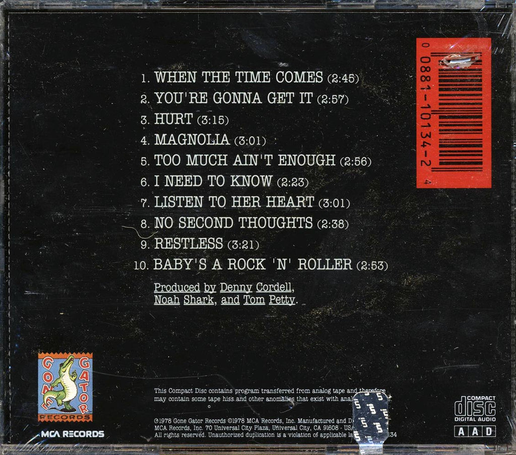 Tom Petty & The Heartbreakers - You're Gonna Get It (marked/ltd stock) Music CD