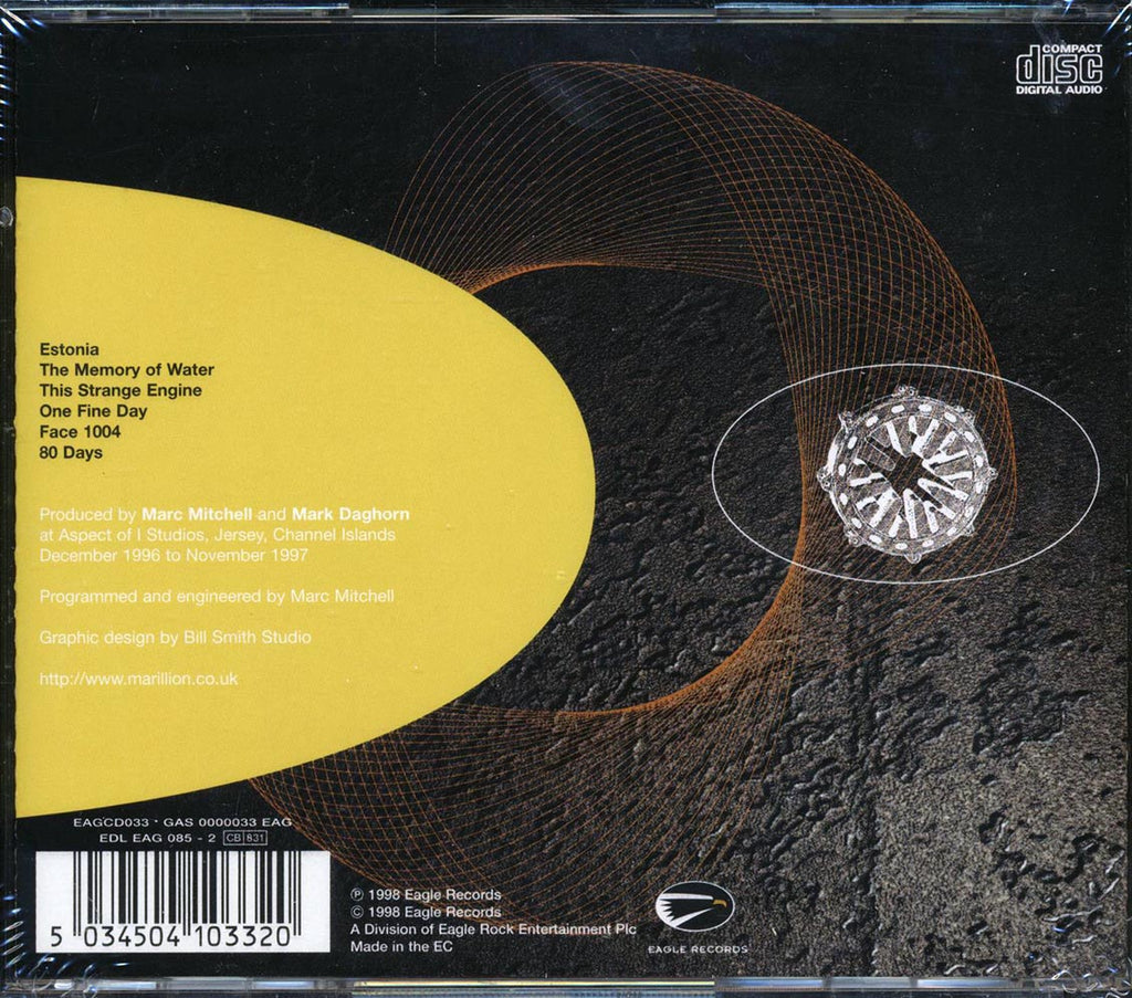 Marillion & The Positive Light - Tales From The Engine Room Music CD