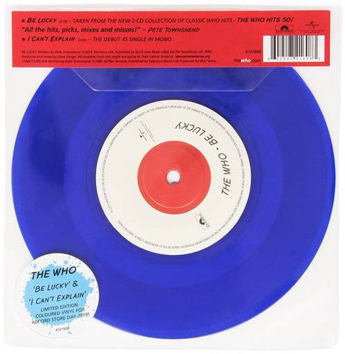 Who - Be Lucky / I Can't Explain - Vinyl Record