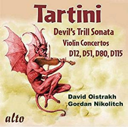 Tartini / Oistrakh,david / Nikolitch,gordan - Devil's Trill Sonata / Violin Concertos D12 & D51 - Music CD