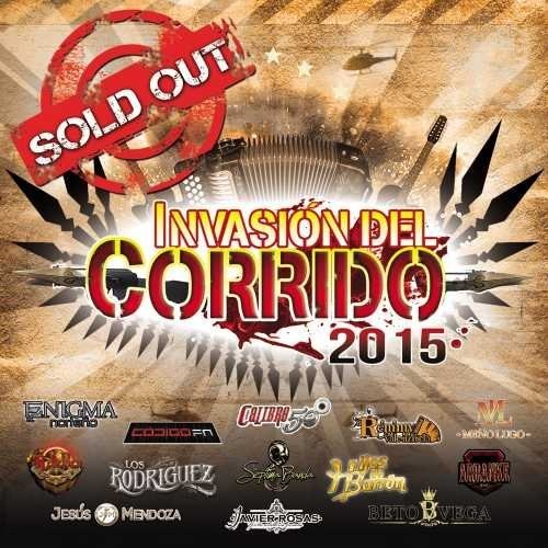 Invasion Del Corrido 2015 Sold Out / Various - Invasion Del Corrido 2015 Sold Out / Various - Music CD