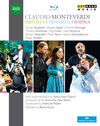 Monteverdi / Kats-chernin / Orchestra Of The Komis - Odysseus Orpheus & Poppea - Blu-ray